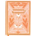 Pink floral 5x7 lined book journal - view 2