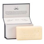 Man Bar Fragrance Free box open showing the 10 oz oatmeal soap bar