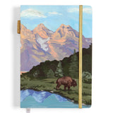 Grand Teton lay flat lined journal, view 5 of 6