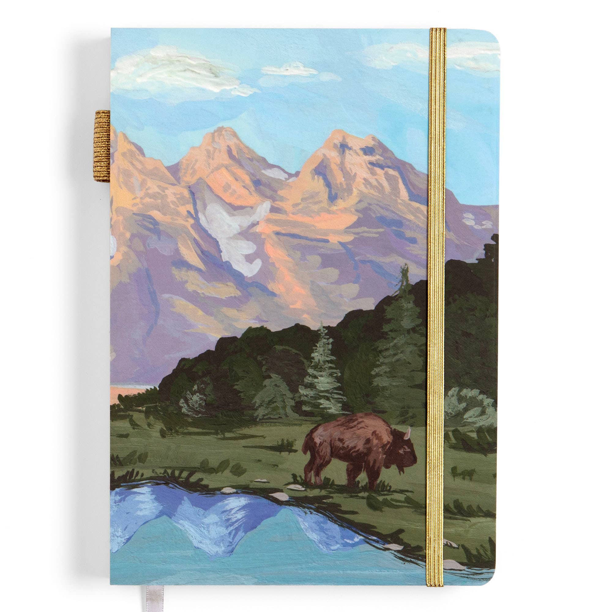 Grand Teton lay flat lined journal, view 5 of 6