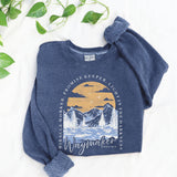 Way Maker Isaiah 42:16 Mineral Wash Graphic Sweatshirt