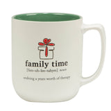 Christmas Fun Green Sayings Mug, 16 oz