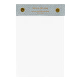 This Is The Day desktop notepad with Psalm 118:24 and gold foil edges