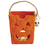 Lg Ceramic Treat Bag Lantern