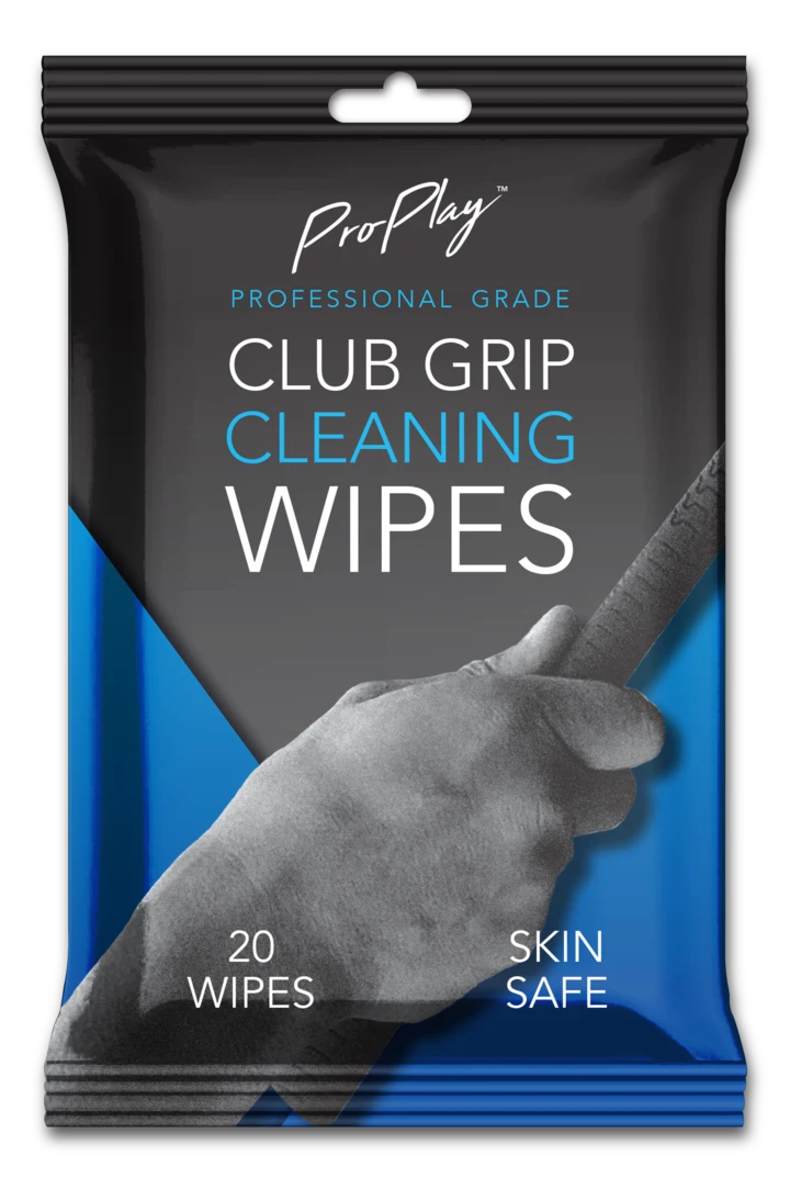 Golf grip cleaning wipes, 20 wipe pack