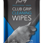 Golf grip cleaning wipes, 20 wipe pack