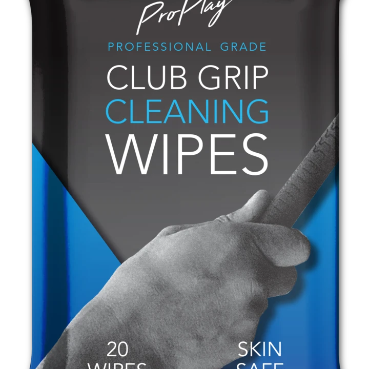Golf grip cleaning wipes, 20 wipe pack