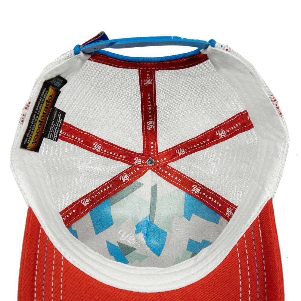Kids' Blue Nugget Colorado Flag Trucker Hat - view 4