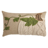 Lumbar Pumpkin Vine Pillow