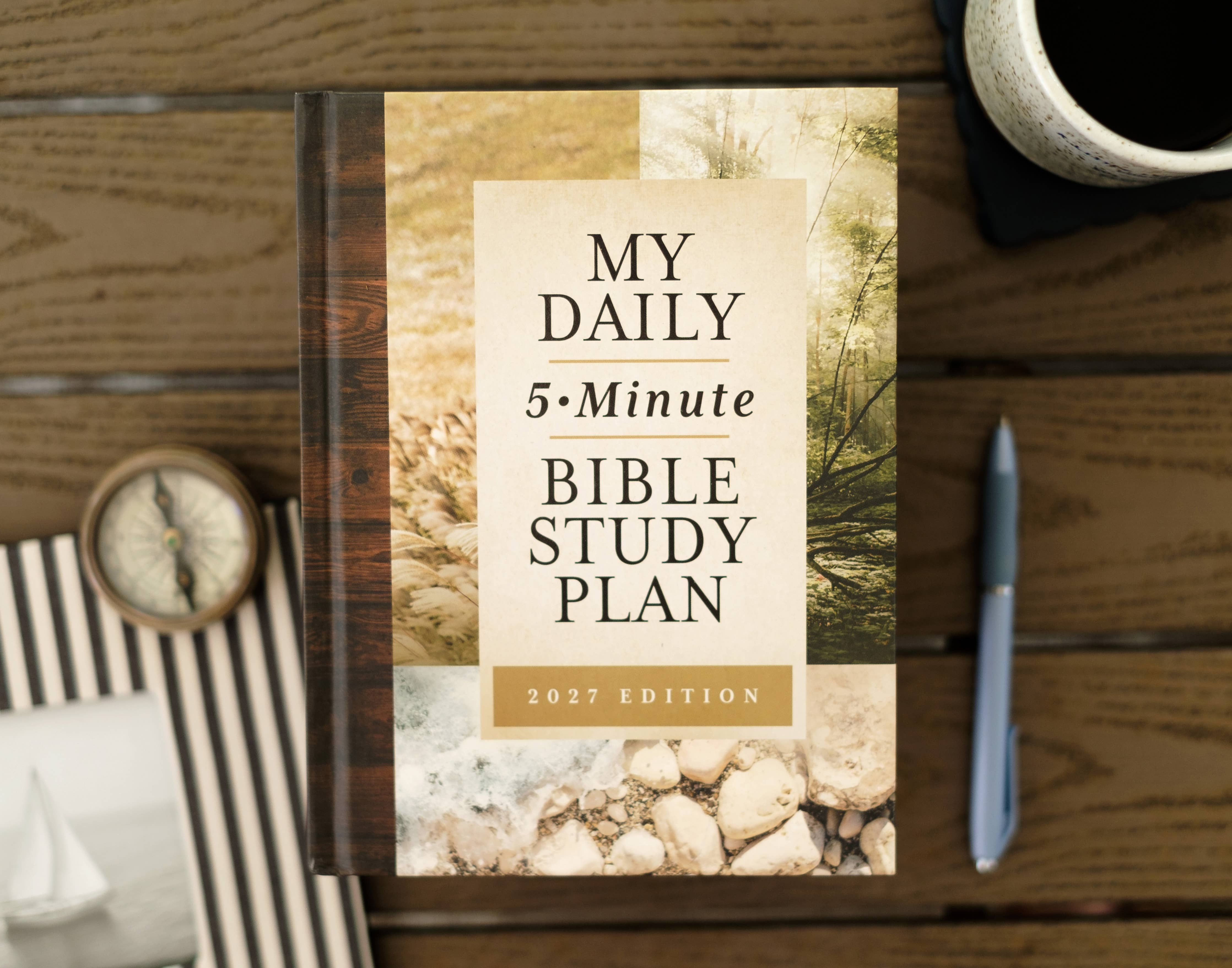My Daily 5-Minute Bible Study Plan for Men, 2027 edition, Barbour Publishing