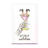 Bottoms Up Cocktail Towel