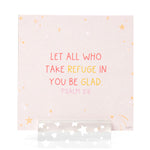 Verses for Joy Bible verse card set with display stand - view 2