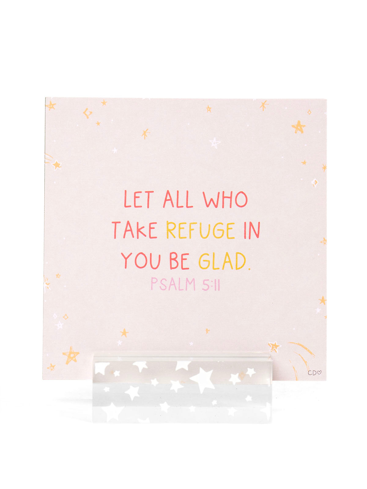Verses for Joy Bible verse card set with display stand - view 2