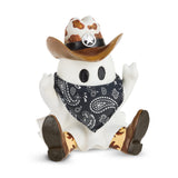 9" Sitting Cowboy Ghost — RAZ Imports item 4610396