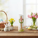 Pink Cross Stem Vase