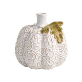 Medium Pressed Lace Pumpkin Bud Vase