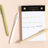 Dad pen set in packaging by Church Notes Co.