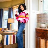 Judy Blue thermal high waist straight jeans in vintage dark wash