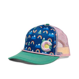 Kids' Mountain Rainbow Colorado Trucker Hat