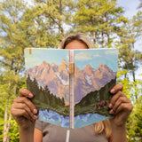 Grand Teton lay flat lined journal