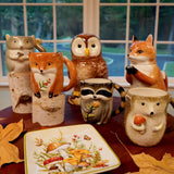 Woodland Critters Fall 3-D Mug, 16 oz. (Assorted)