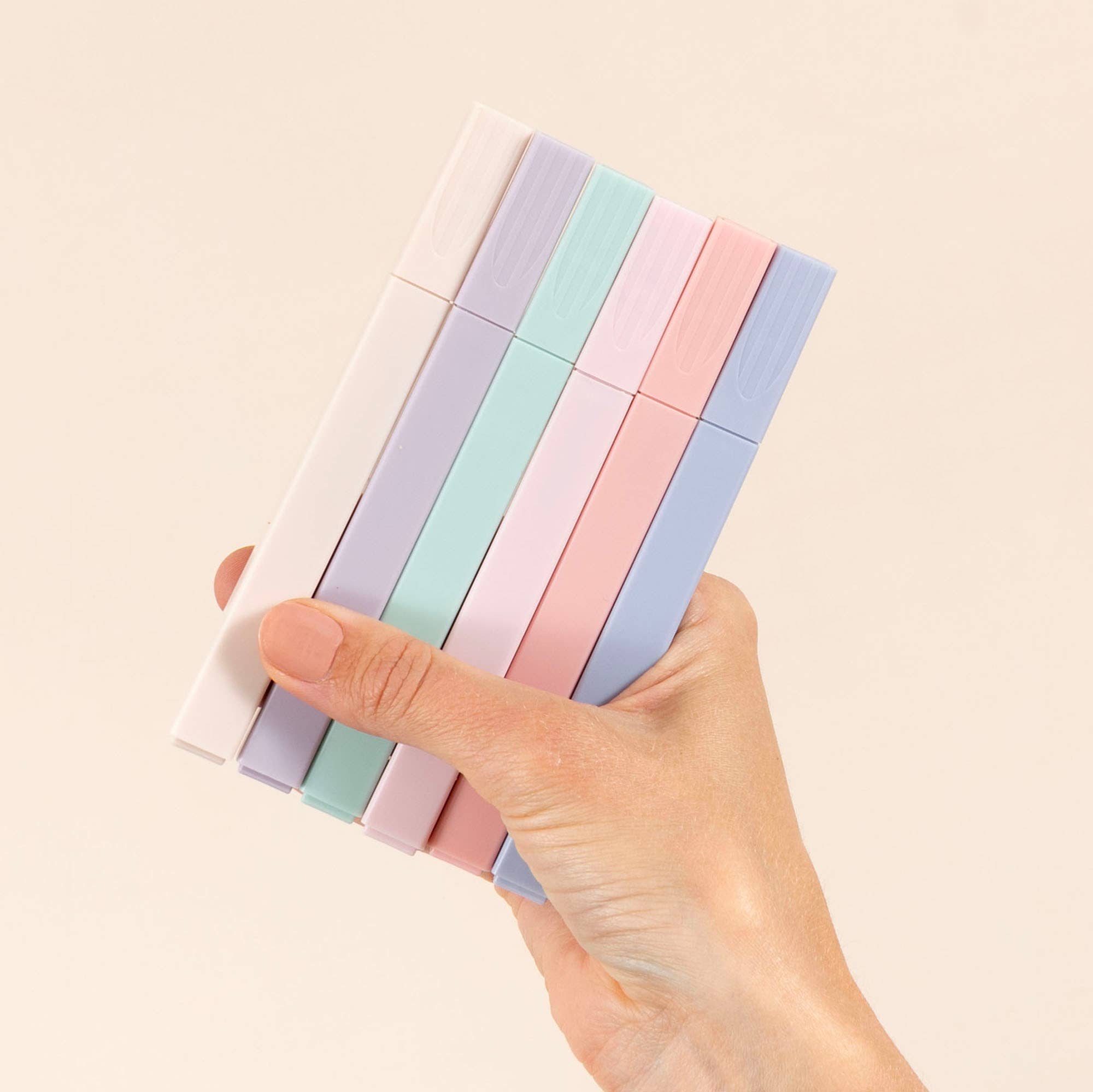Pastel highlighter set of six by Church Notes Co.