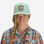 Mountain C Rope Hat in Teal - view 2