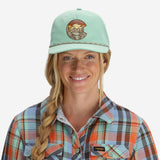 Mountain C Rope Hat in Teal - view 2