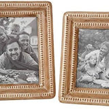 5x7 Beaded Reclaimed Picture Frame