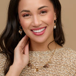 Layla multi charm necklace - clasp and extender