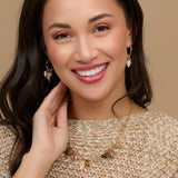 Layla multi charm necklace - clasp and extender