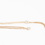 Layla multi charm necklace - laid flat