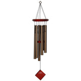 Bronze Chimes of Pluto wind chime, detail