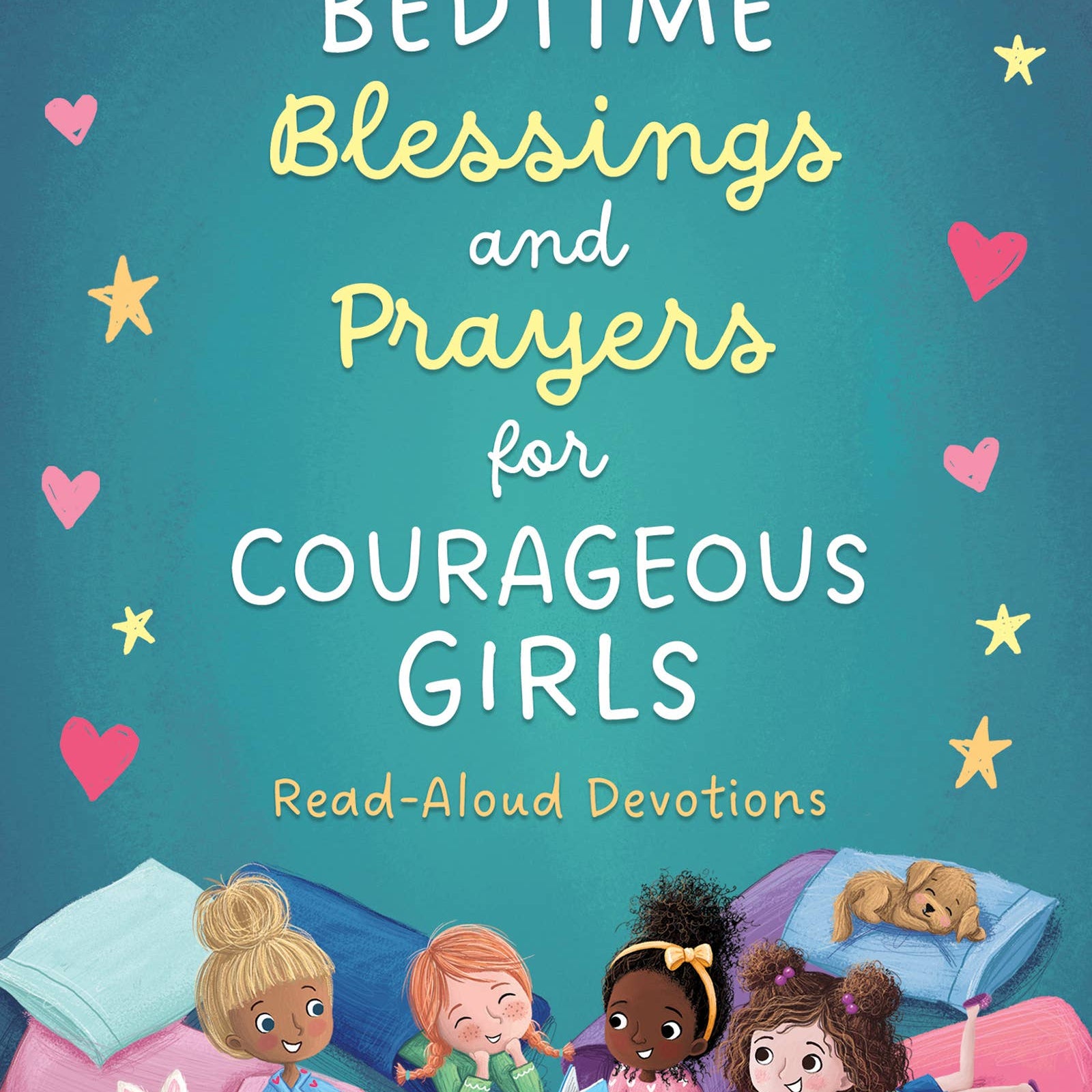 Bedtime Blessings and Prayers for Courageous Girls, Barbour Publishing book cover