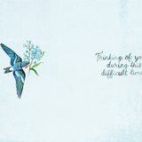 Swallows Sympathy Card