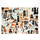 Furry Friends 1,000 piece dog breeds jigsaw puzzle, view 4 of 8