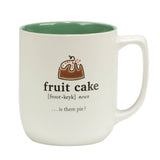 Christmas Fun Green Sayings Mug, 16 oz