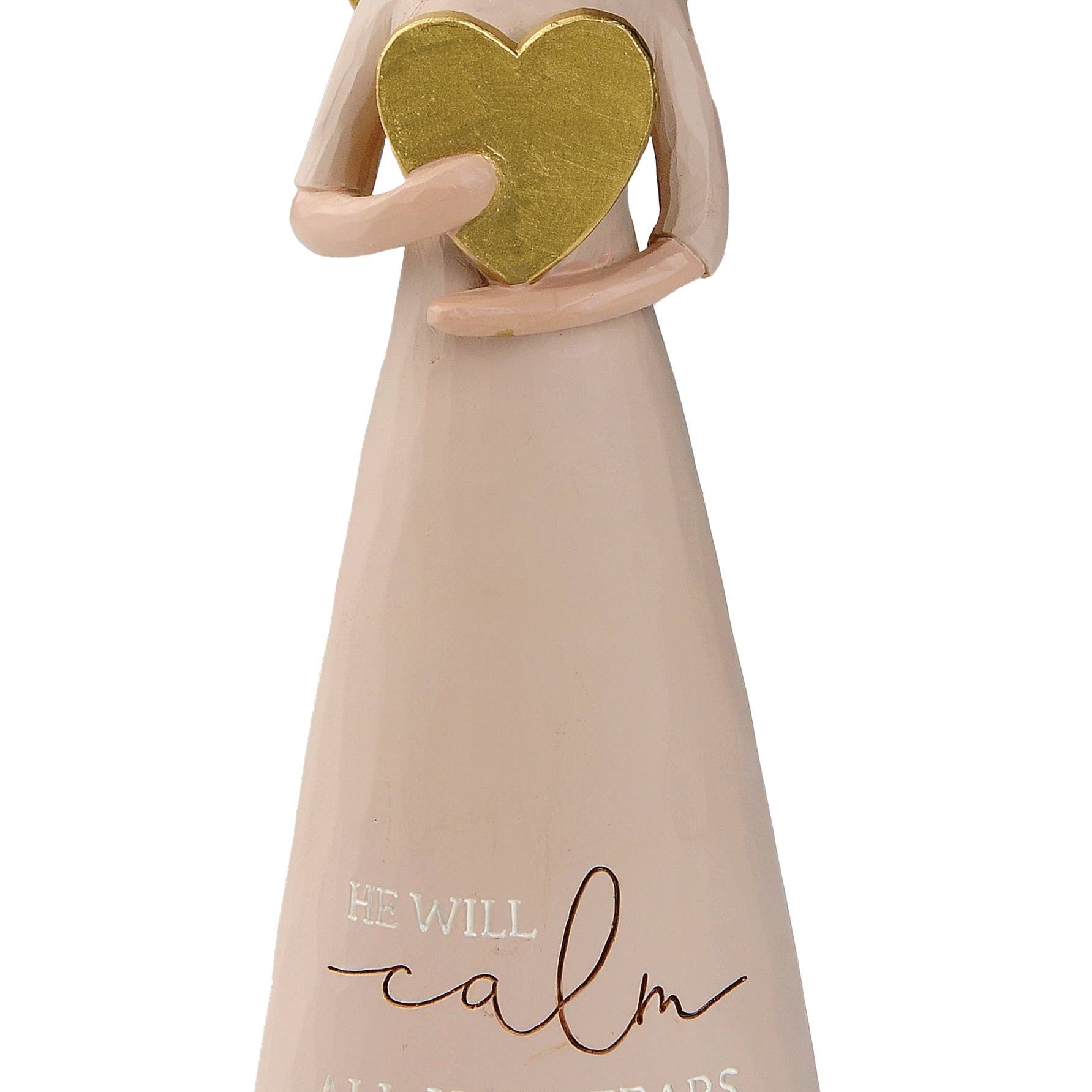 Calm All Your Fears 8 inch angel figurine