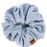 C.C Corduroy Solid Color Soft Scrunchies
