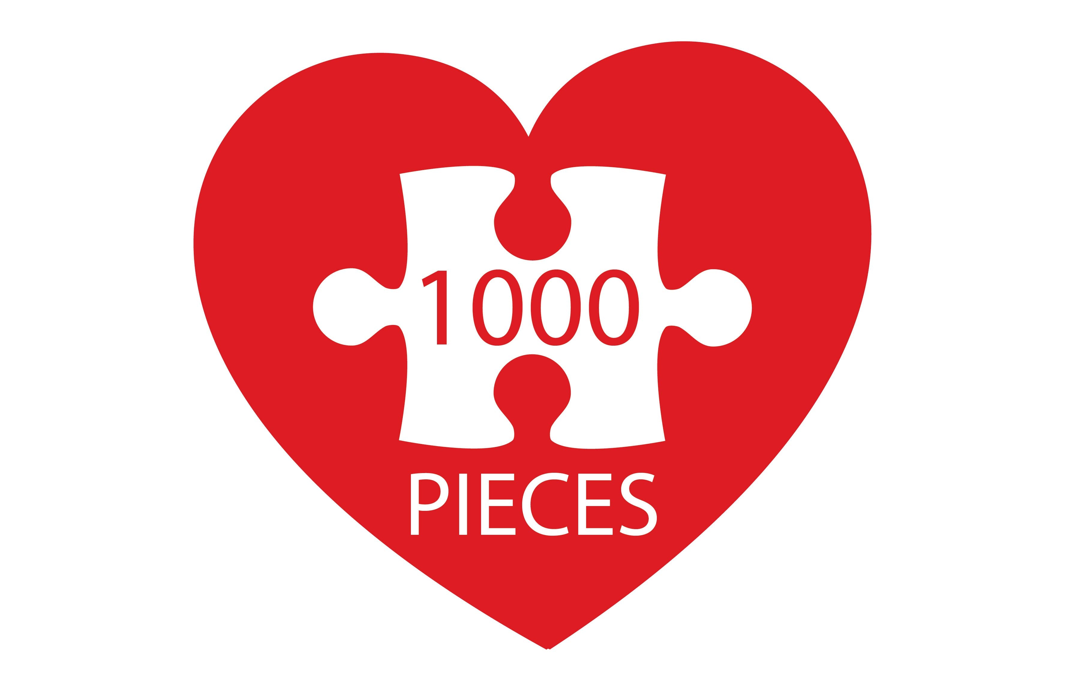 1,000-piece jigsaw puzzle