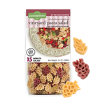 Pastabilities Vineyard Pasta Salad bag with grape cluster and leaf-shaped pasta
