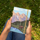 Grand Teton lay flat lined journal, view 2 of 6