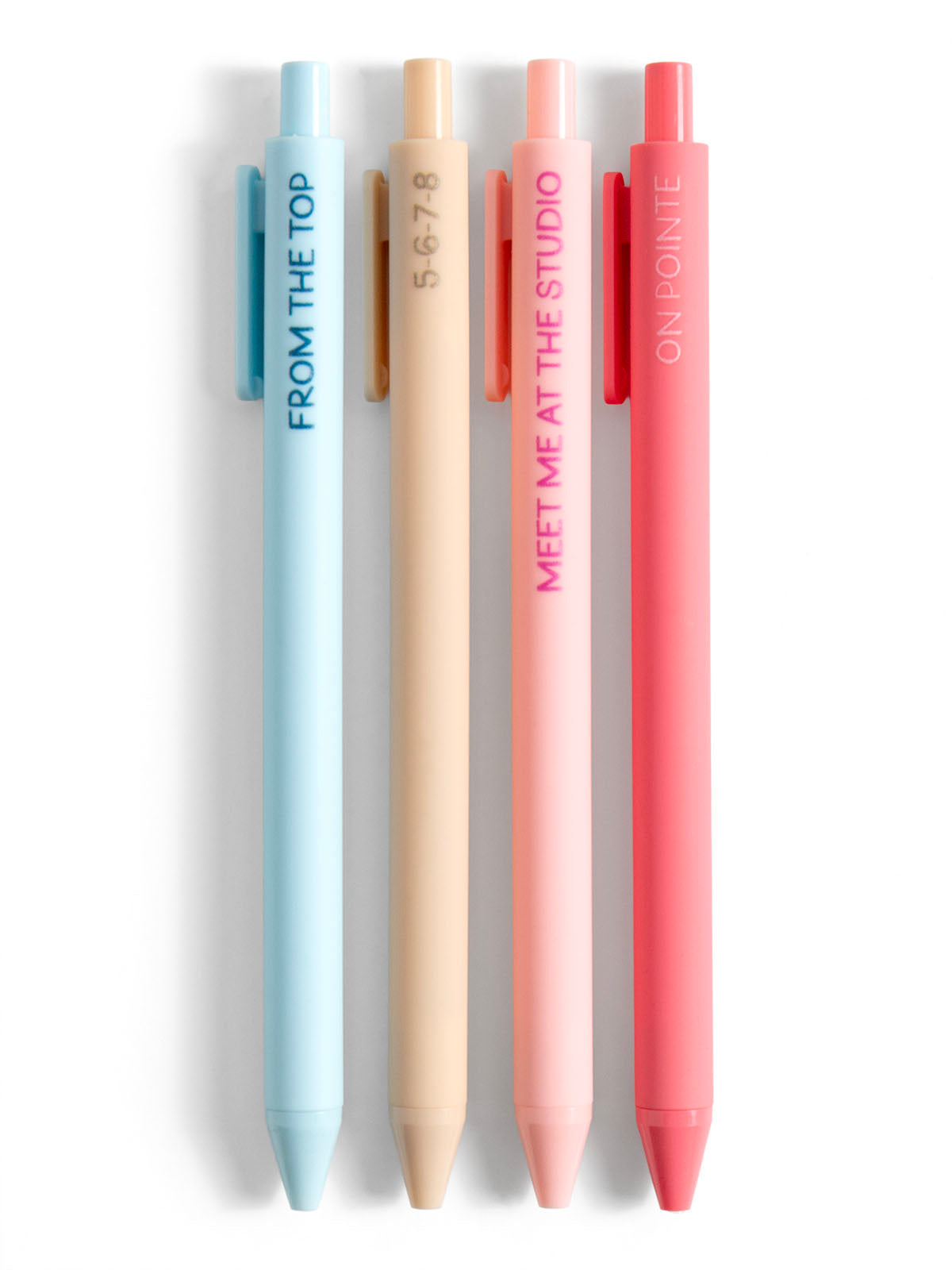 Dance Lover ballet gel pen set of 4 - view 2