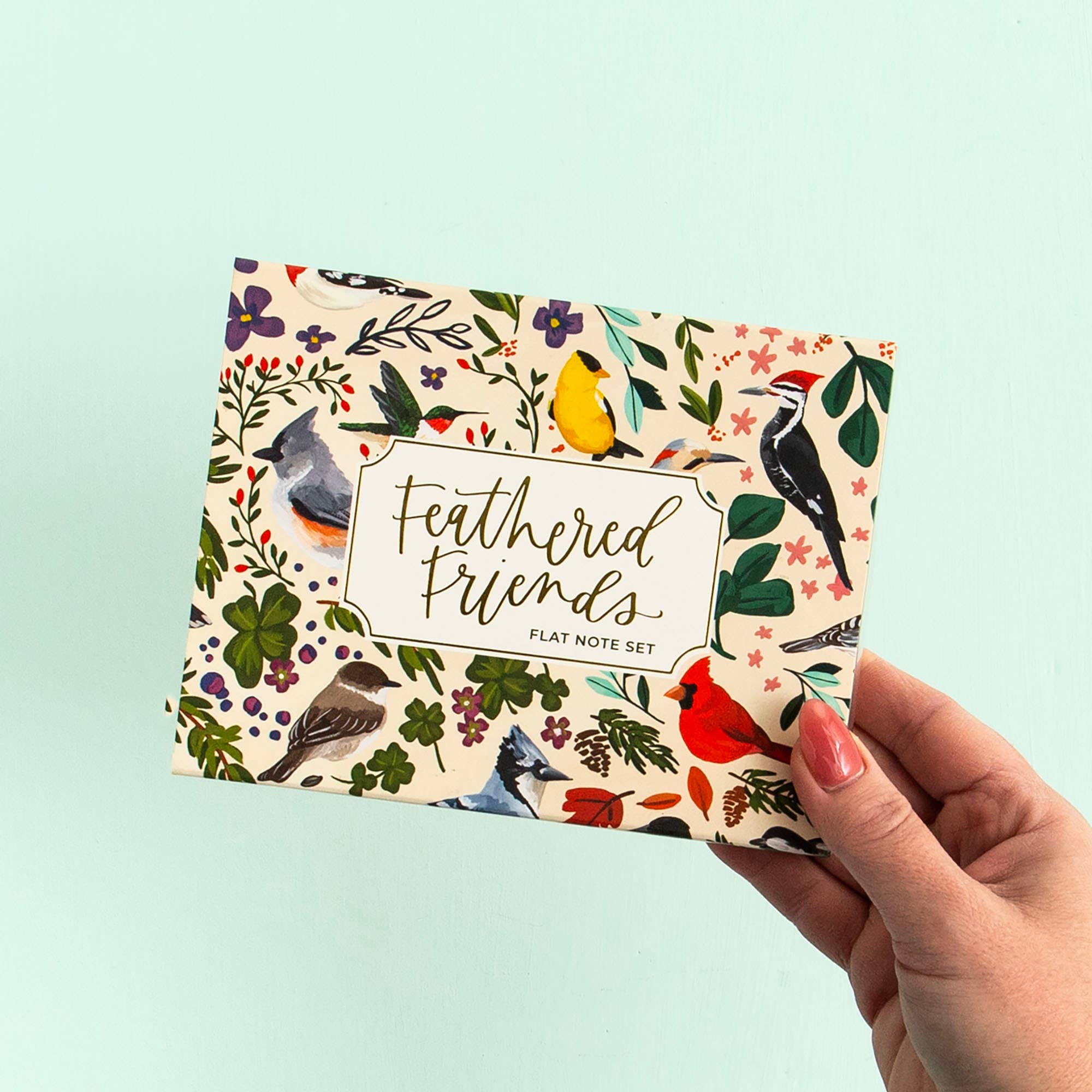 Feathered Friends birds boxed note card set, view 4 of 9