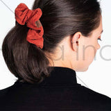 C.C Corduroy Solid Color Soft Scrunchies