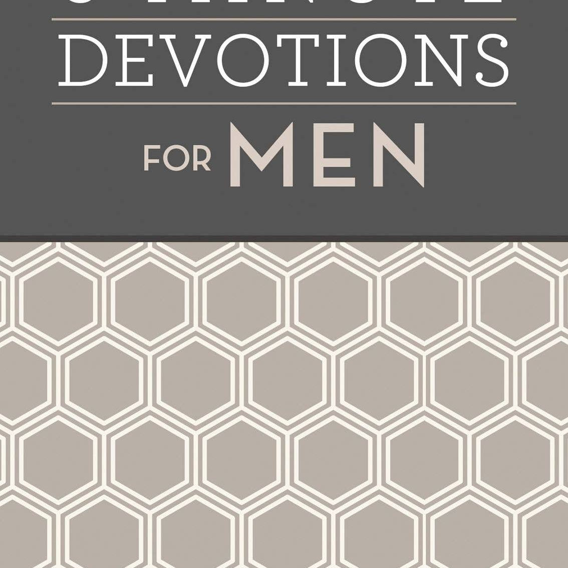 3-Minute Devotions for Men, Barbour Publishing book cover