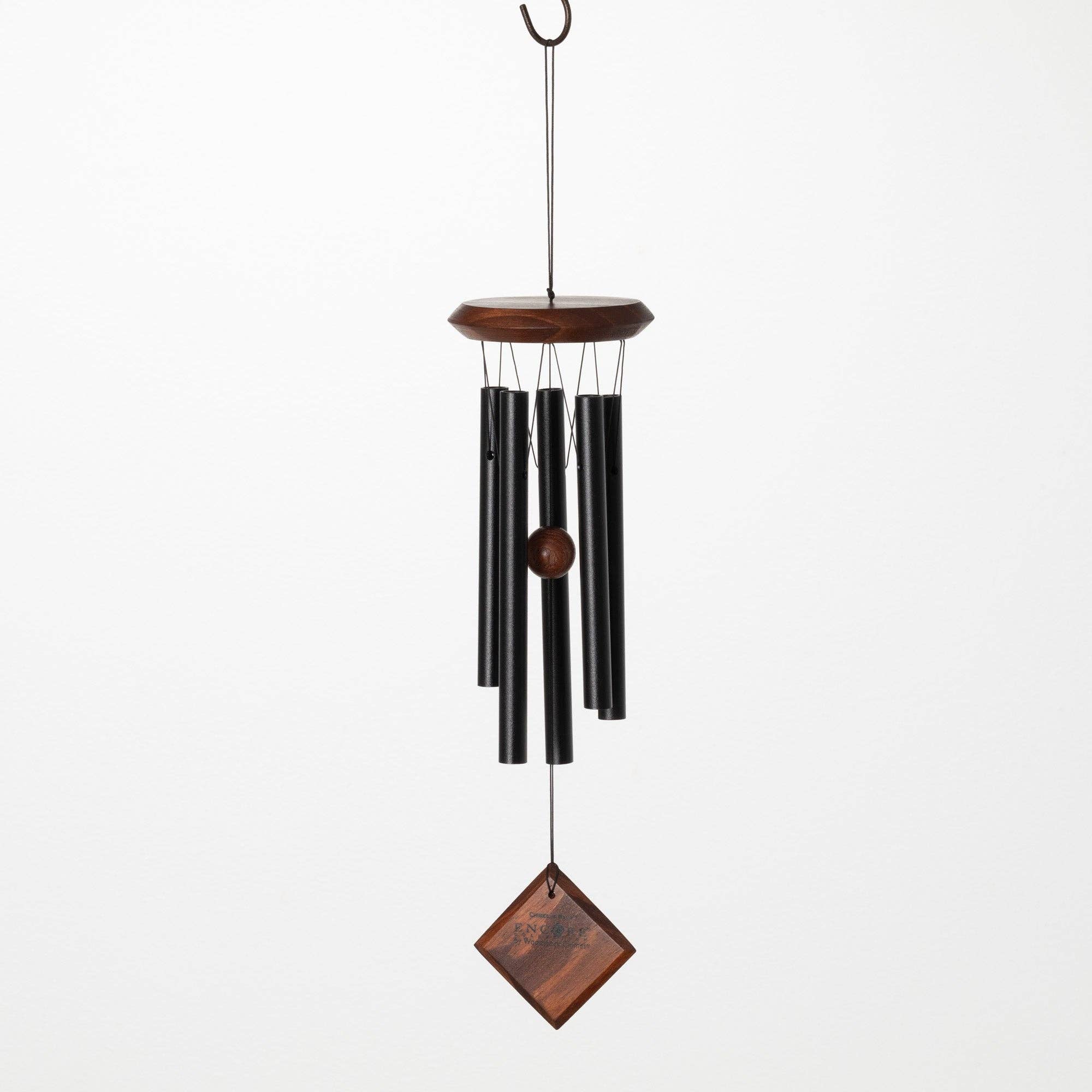 Woodstock Encore Chimes of Mars wind chime in black and teak