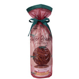 Holiday Grab N Go Gift Bag with Raspberry Honey Mustard and pretzels