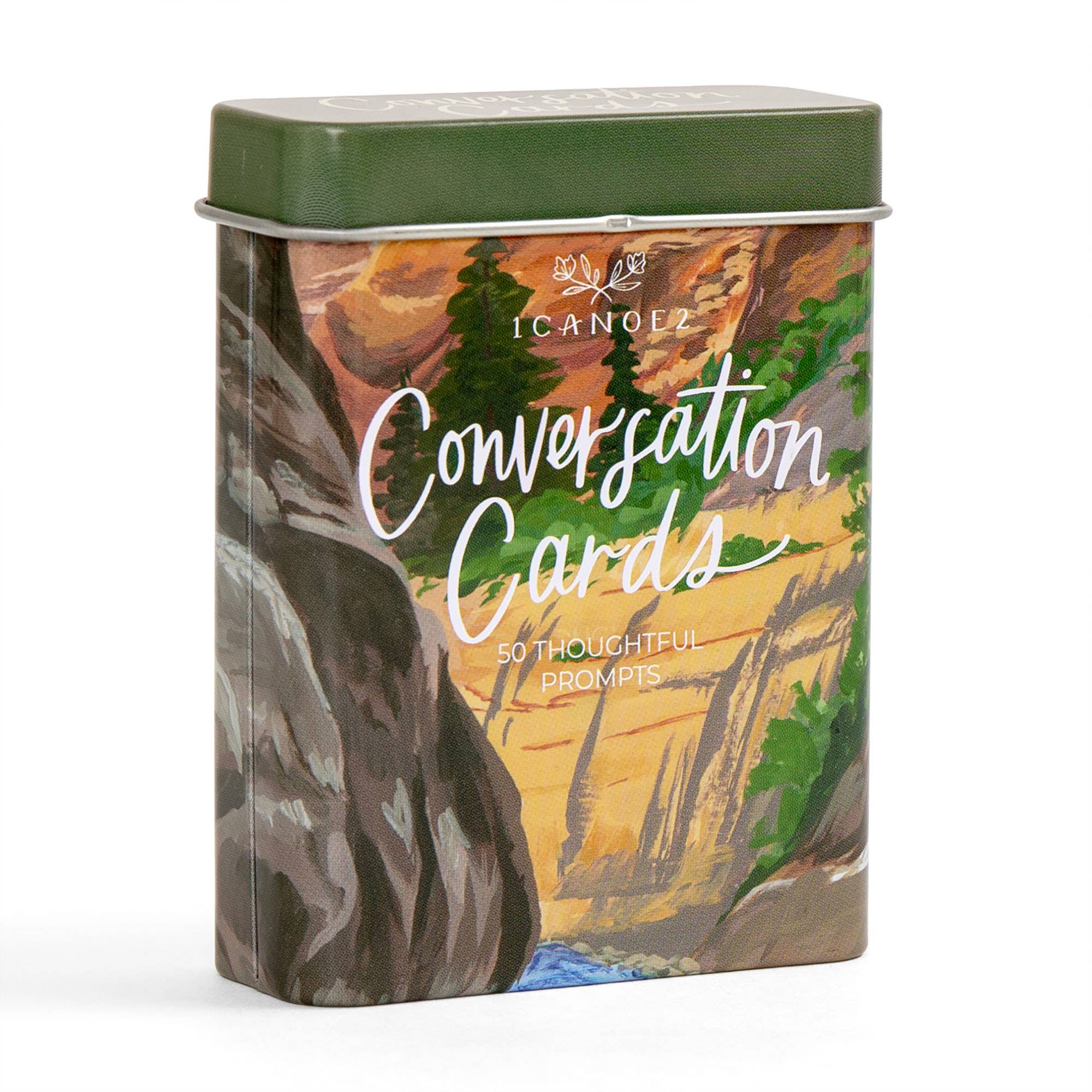 Campfire conversation cards in printed tin, view 3 of 8