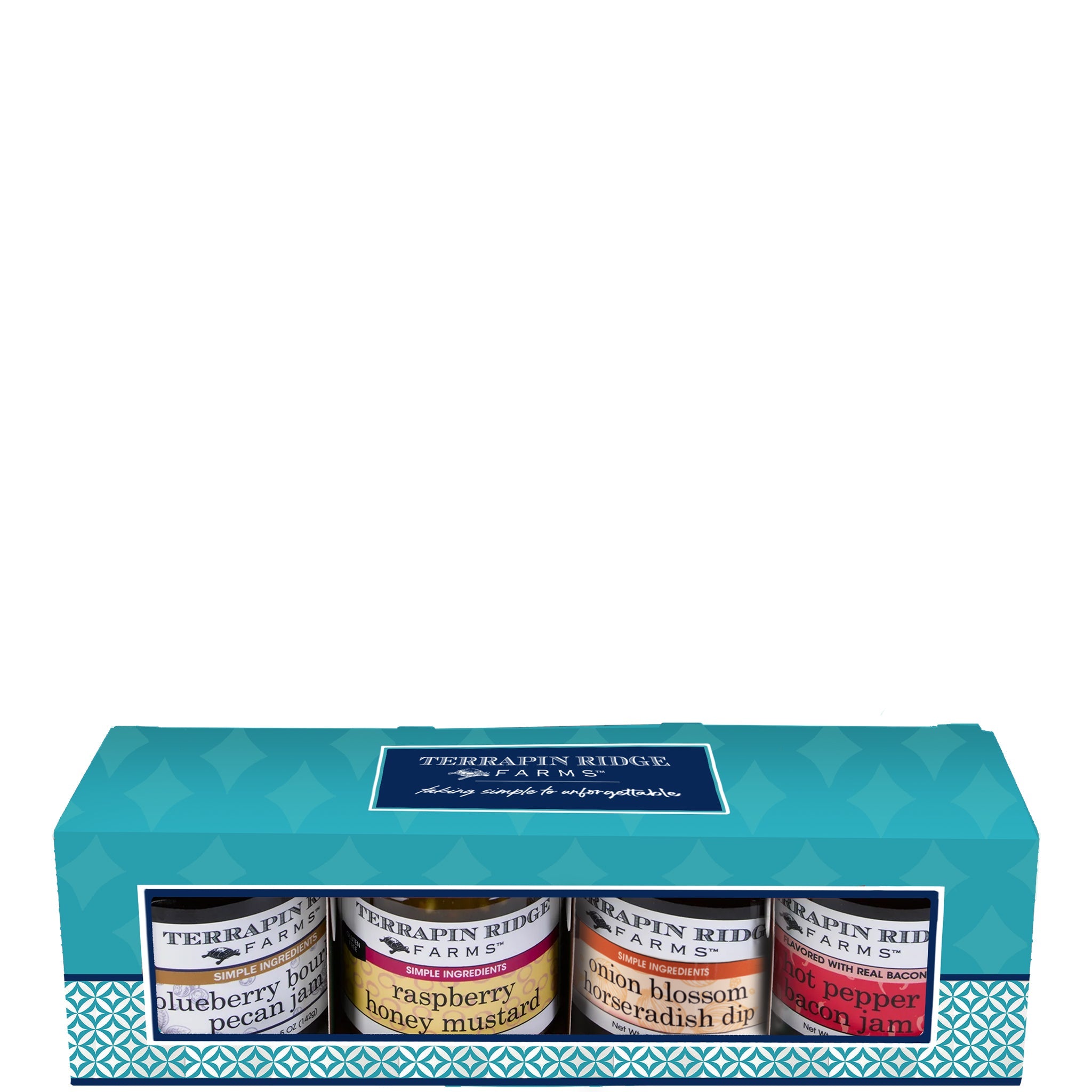 Mini Hot Pepper Bacon Jam 4-Pack gift set